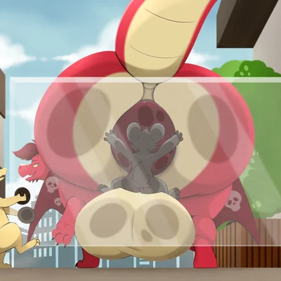 genjii (character), jommy, riku (rikuaoshi) (mythology) created by rikuaoshi