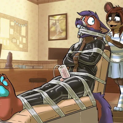 gizmo (puddinpop34), lucille (stripedcrocodile) created by stripedcrocodile