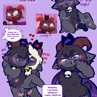 goat (cult of the lamb), lamb (cult of the lamb) (cult of the lamb, massive monster (studio)) created by tuvandalist