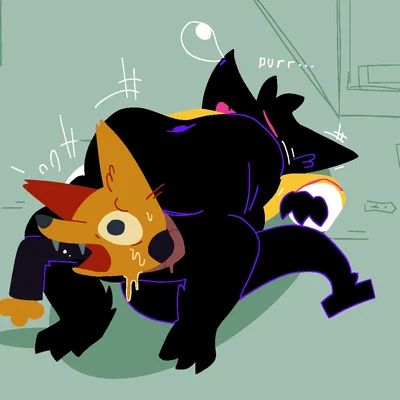 gregg lee, veecee (night in the woods) created by pawplants