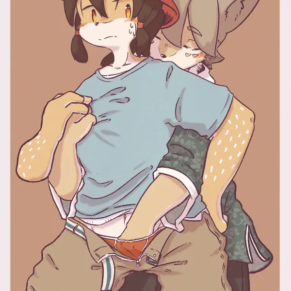 hoshi morito (nikomi1080), manjome megumi (nikomi1080) created by nikomi1080