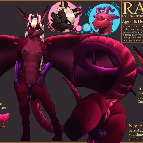 ifnis, ran (ferrn), toshi (ferrn) (mythology) created by ferrn
