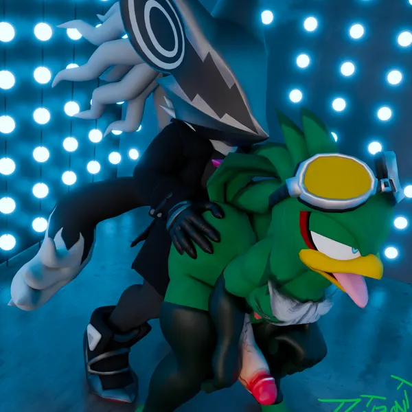 infinite (sonic), jet the hawk (sega, sonic forces) created by domizoni