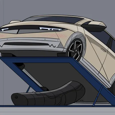 ioniq 5 created by arsa aircraft