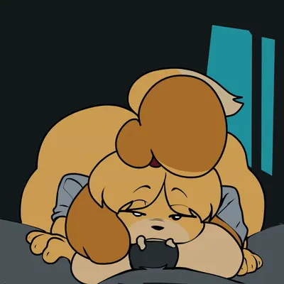 isabelle (animal crossing) (animal crossing, nintendo) created by apsel bluestar