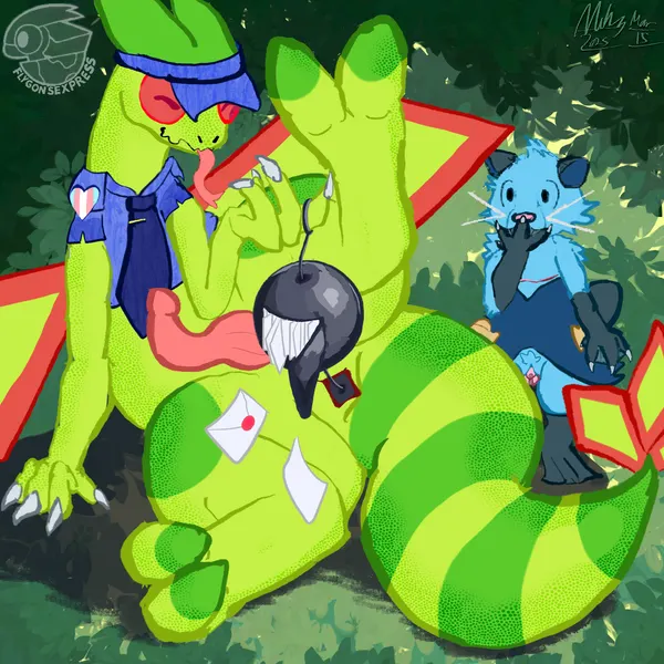 jay (flygonsexpress) (mythology, nintendo) created by melodybun