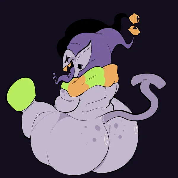 jevil (deltarune) (deltarune, undertale (series)) created by fizzooka