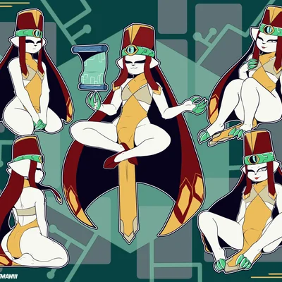 ji (nine sols) (nine sols, red candle games) created by the man