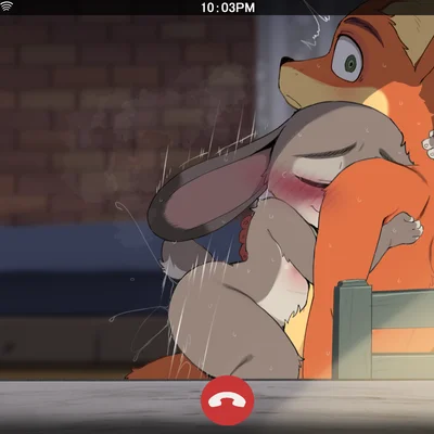 judy hopps, nick wilde (disney, zootopia) created by dagasi