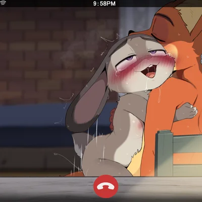 judy hopps, nick wilde (disney, zootopia) created by dagasi