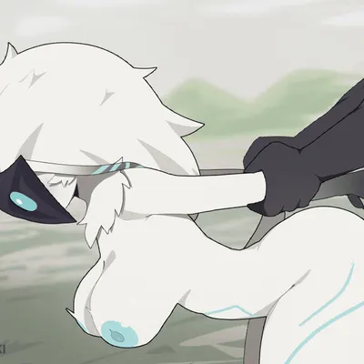 kindred (lol), lamb (lol) (league of legends, riot games) created by omeki