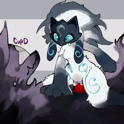 kindred (lol), lamb (lol), wolf (lol) (league of legends, riot games) created by cupdonut