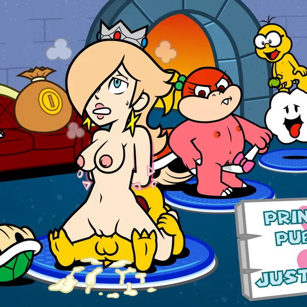 koopaling, petey piranha, pom pom (mario) (mario bros, mario party) created by the moss-man