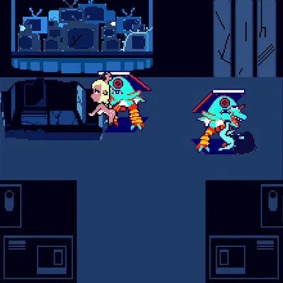 kris dreemurr, noelle holiday (deltarune, undertale (series)) created by bladedbard