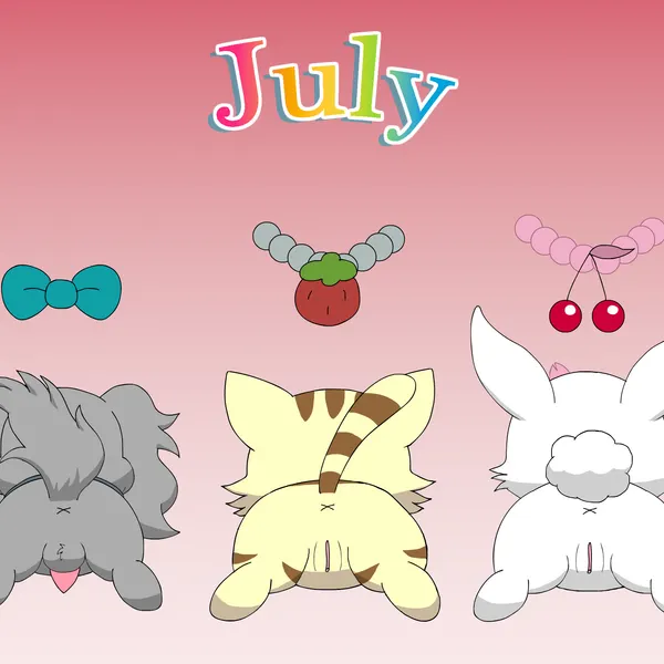 kris (jewelpet), ruby (jewelpet), sango (jewelpet) (jewelpet, sanrio) created by pichu90