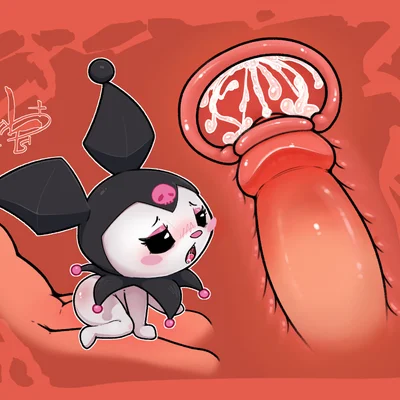 kuromi (onegai my melody, sanrio) created by wolps