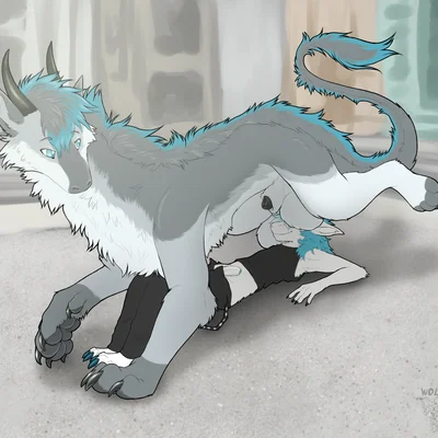 languedoc, lazei (furwolfuk) (mythology) created by wolico