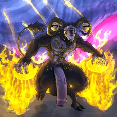 libra creature of night (elden ring, elden ring nightreign) created by shybird