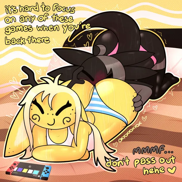 licorice (oxyoxyoxyox), toffee (oxyoxyoxyox) (nintendo, nintendo switch) created by oxyoxyoxyox