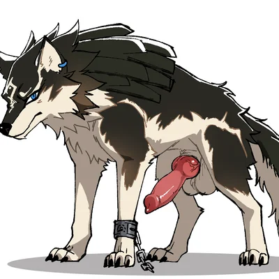 link (wolf form) (nintendo, the legend of zelda) created by fogatdusk, foggy dusk