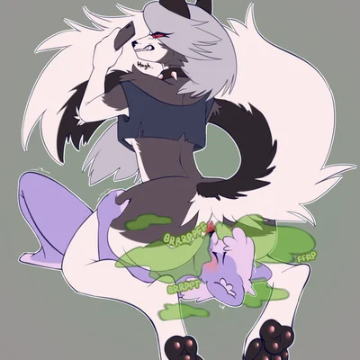 loona (helluva boss) (hellaverse, helluva boss) created by kisha (artist)