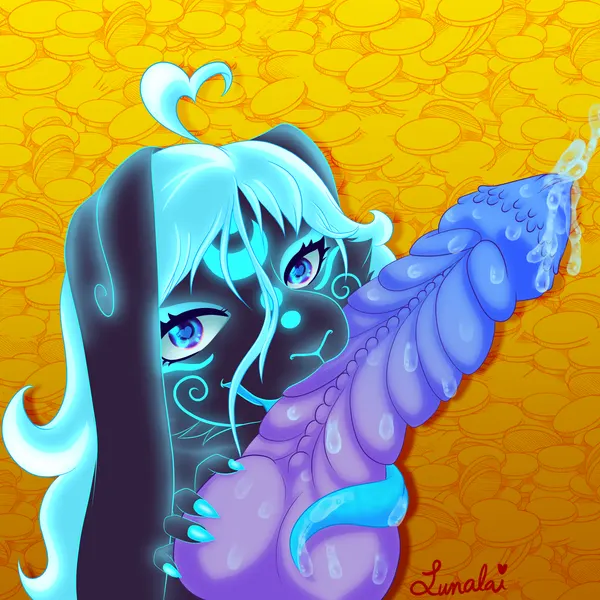 lunalai (mythology, vtuber) created by lunalaimoonglow