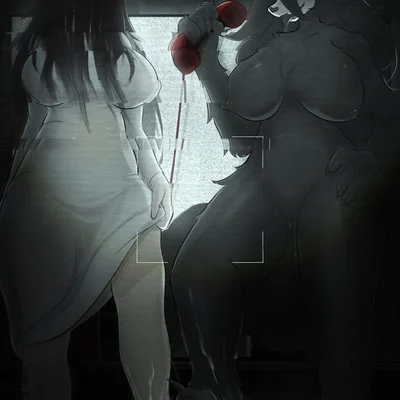 mal0, sadako yamamura, scp-1471-a (scp foundation, the ring) created by yimoon640