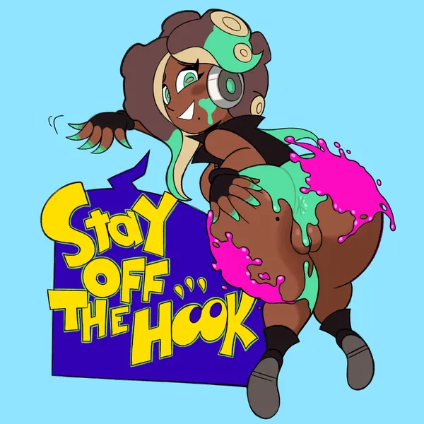 marina (splatoon), off the hook (splatoon) (nintendo, splatoon) created by cam (artist)