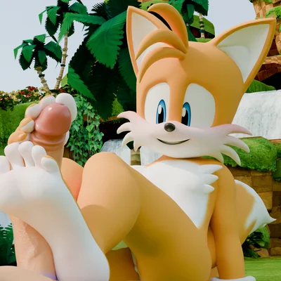 miles prower (sega, sonic the hedgehog (series)) created by twintails3d