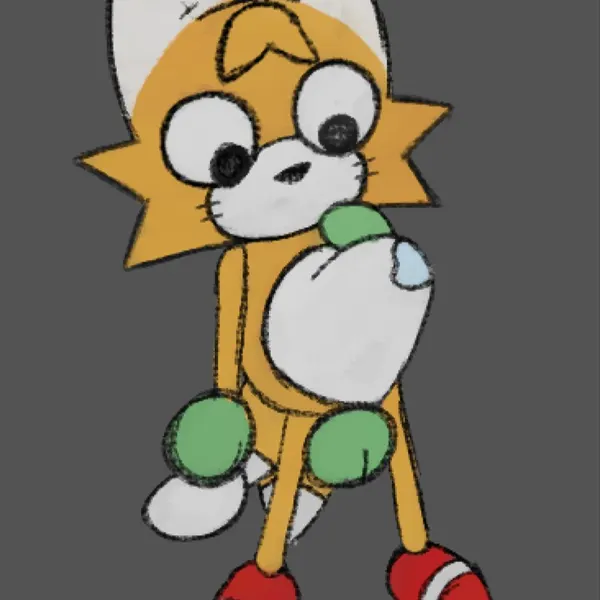 mint (mintcake), tails doll (sega, sonic the hedgehog (series)) created by cinnamoncaker (artist)