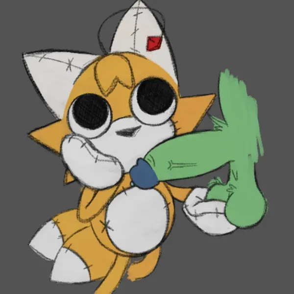 mint (mintcake), tails doll (sega, sonic the hedgehog (series)) created by cinnamoncaker (artist)