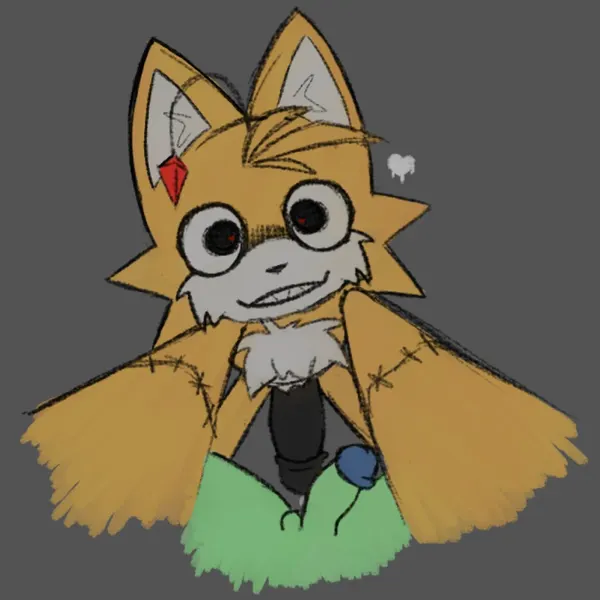 mint (mintcake), tails doll (sega, sonic the hedgehog (series)) created by cinnamoncaker (artist)