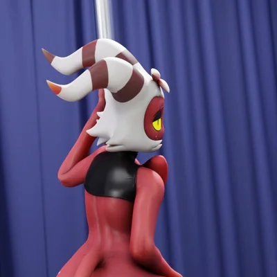 moxxie (helluva boss) (hellaverse, helluva boss) created by drboumboom32