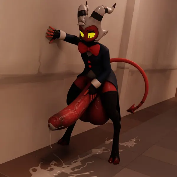 moxxie (helluva boss) (hellaverse, helluva boss) created by feversfm