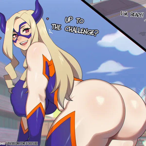 mt. lady (my hero academia) created by foxicube