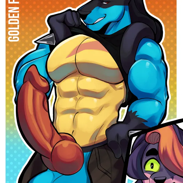 nagisalucario (nintendo, pokemon) created by golden fox