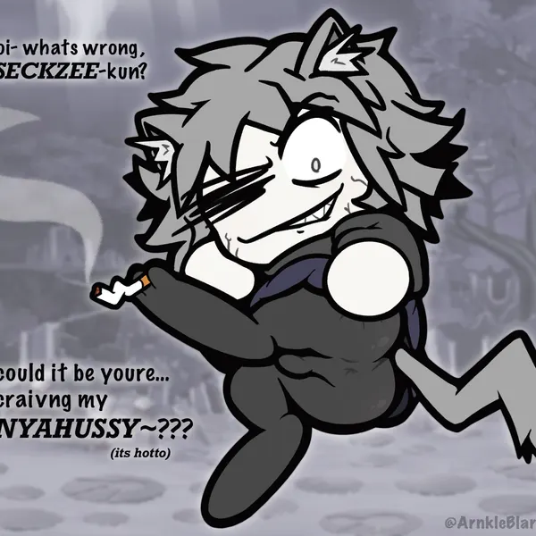 neco-arc, neco-arc chaos (melty blood, tsukihime) created by arnkleblarn
