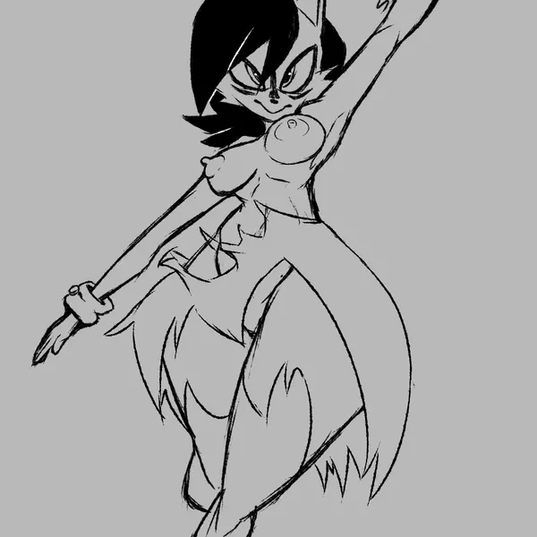 nicole the lynx (archie comics, sega) created by skachy