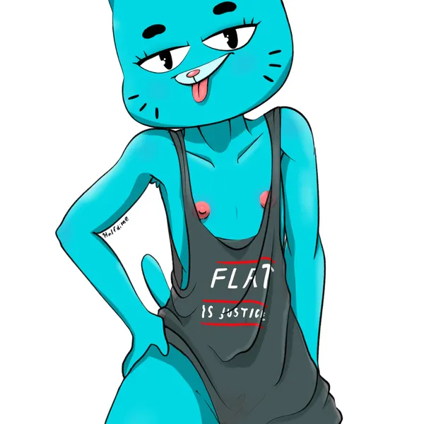 nicole watterson (cartoon network, the amazing world of gumball) created by half dime