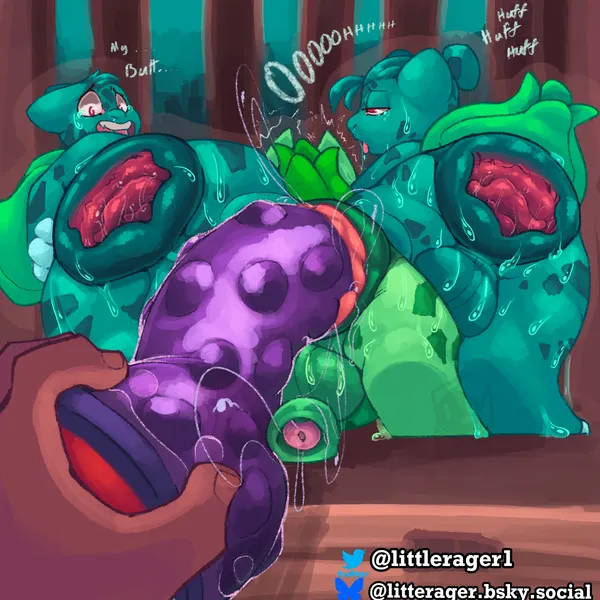 nintendo, pokemon created by littlerager