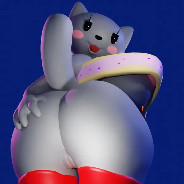 nyan cat (nyan cat (copyright)) created by fanfurry