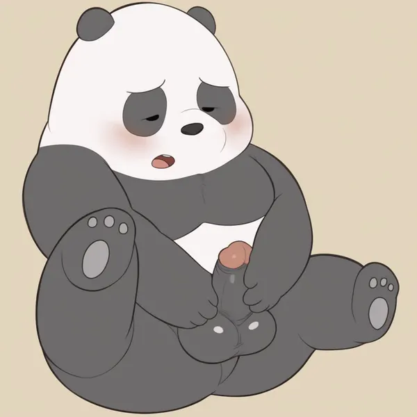 panda (we bare bears) (cartoon network, we bare bears) created by camp14