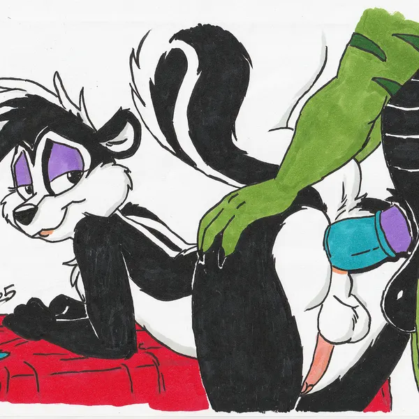 pepe le pew, zaeryn (character) (looney tunes, mythology) created by zaeryn