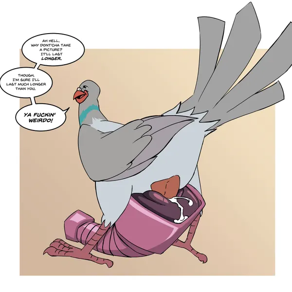 pigeon (mike tyson mysteries) (adult swim, cartoon network) created by bob-jiggles