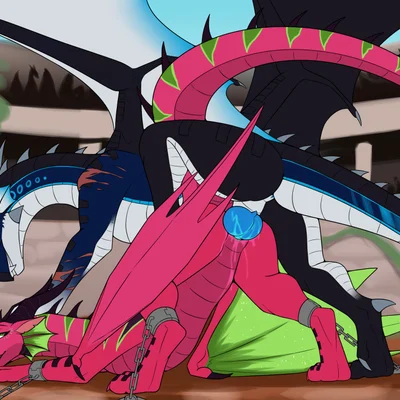 prismatic (the real pyrite) (european mythology, mythology) created by dreyk-daro