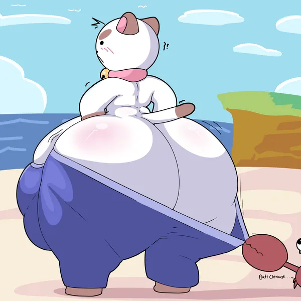 puppycat (bee and puppycat, cartoon hangover) created by bellyboi13