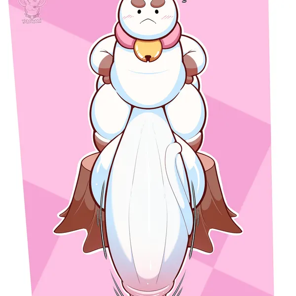 puppycat (bee and puppycat, cartoon hangover) created by yamwamm