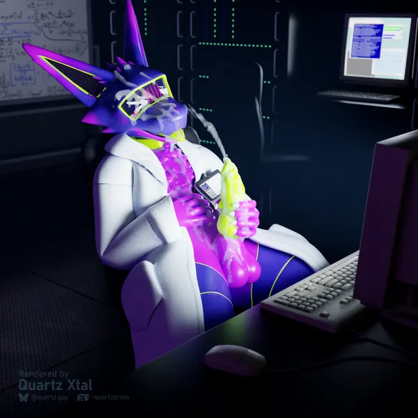 quartz xtal created by quartz xtal (artist)
