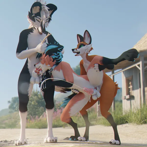 rabbid foulfellow (sanythefox), sany van fox, sol heylyn (sanythefox) created by sanythefox