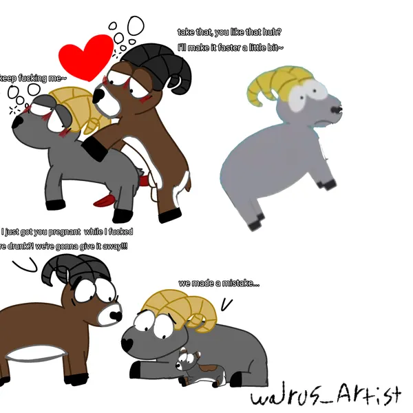 rammyariesgoated (comedy central, south park) created by walrus artist